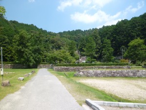安土城入口