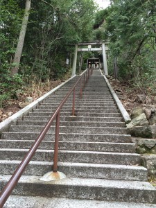太郎坊 階段