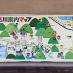 葛川案内マップ