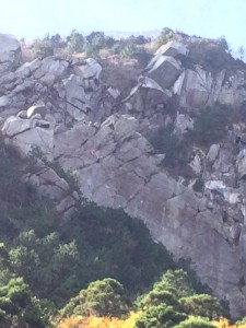 ロッククライミング写真