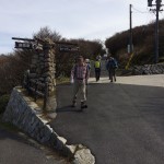 山頂公園 裏道から
