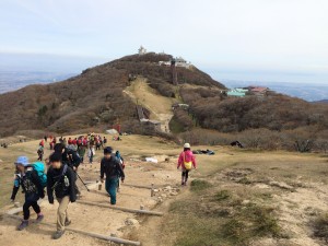 山頂公園の様子