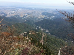 富士見岩よりの湯の山温泉