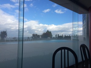 外の景色